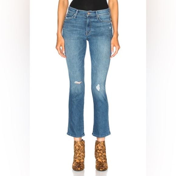 MOTHER The Rascal Crop in Wild! Women's 25 - Picture 1 of 12